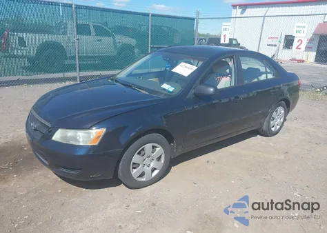 2007 Hyundai Sonata Gls из США, поврежденный, VIN 5NPET46C07H257744